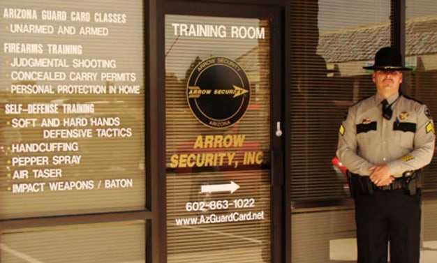 Arizona security training support